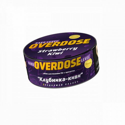 Табак для кальяна Overdose – Strawberry Kiwi 25 гр.